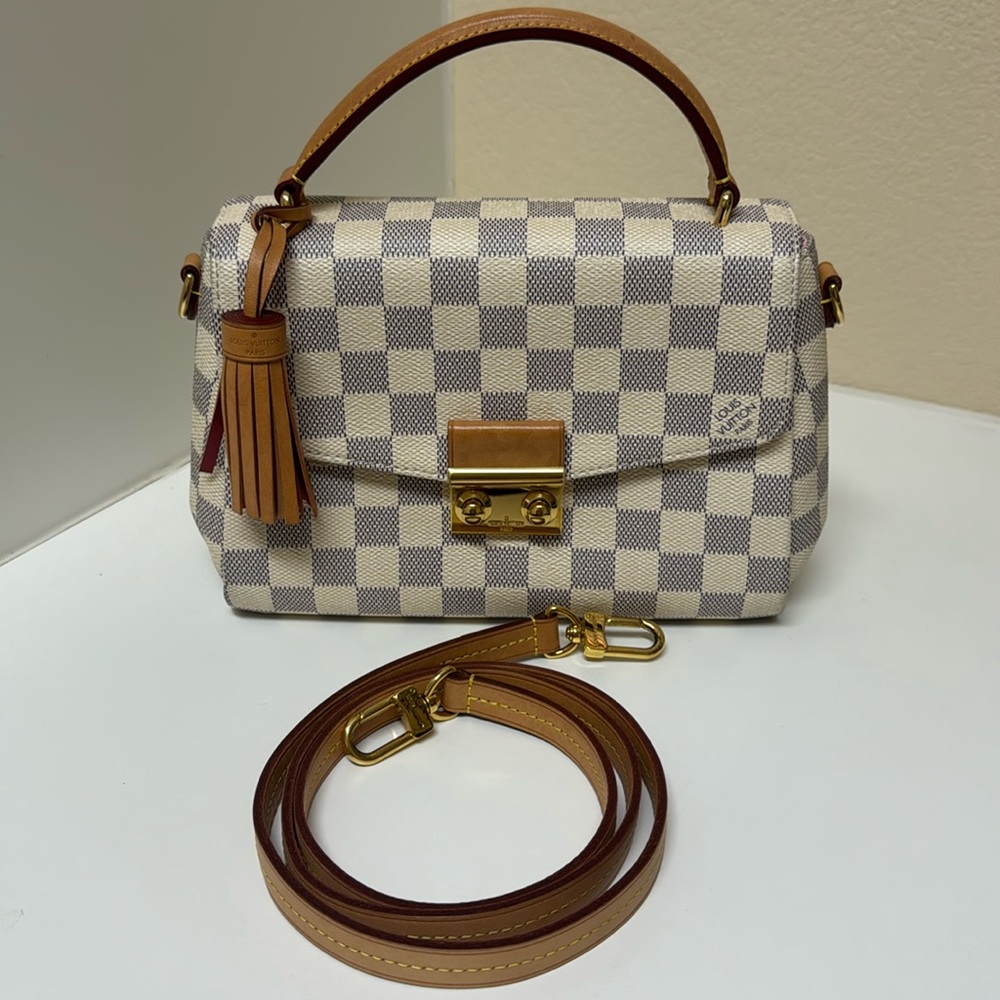 Authentic Louis Vuitton Damier Azur Croisette